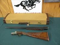 7013 Winchester 23 Golden Quail 410 gauge 26 barrels mod/full,STRAIGHT GRIP, Winchester pad, quail/dogs engraved coin silver receiver, ALL ORIGINAL # 48 of only 500 made. correct Winchester case, single selective trigger, raised rib ejector Img-3