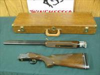 6879 Winchester 101 Pigeon 20 gauge 27 inch barrels, skeet, coin silver rose scroll engraved receiver, ejectors, pistol grip, Winchester butt plate, Winchester case, Winchester Pamphlet, 98% condition from West Texas collection. opens/close Img-3