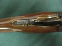 6879 Winchester 101 Pigeon 20 gauge 27 inch barrels, skeet, coin silver rose scroll engraved receiver, ejectors, pistol grip, Winchester butt plate, Winchester case, Winchester Pamphlet, 98% condition from West Texas collection. opens/close Img-11
