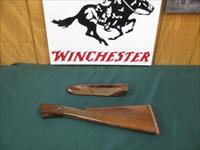 6757 Winchester model 23 GOLDEN QUAIL 20 gauge, factory NEW OLD STOCK,forend/stock with lots of figure AAA++, normally a set of NOS forend/stock set is 500-750.Also from the Winchester factory I have   23 HEAVY DUCK 12 gamodel 23 grand ca Img-1
