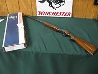 6573 Winchester 101 Field 410 gauge 28inch barrels, skeet/skeet, 2.5 chambers,pistol grip with cap, Winchester butt plate, all original, ejectors, vent rib,NEW IN CORRECT WINCHESTER BOX, with TIGER STRIPED WALNUT FIGURE. OPENS AND CLOSES TI Img-1