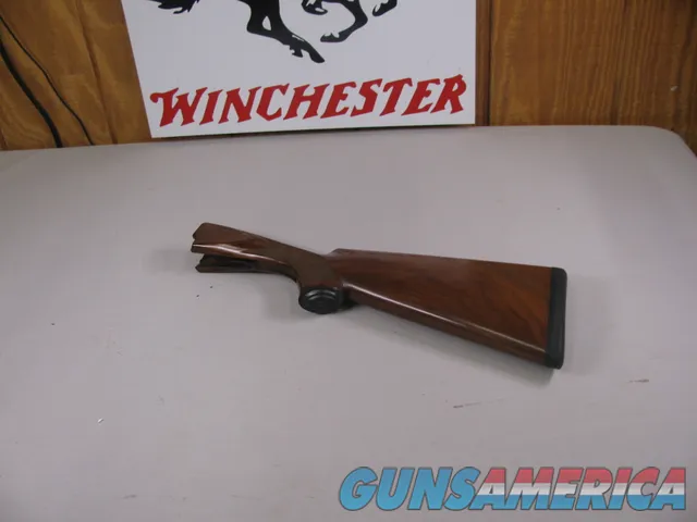 8127  Winchester Model 21 Stock 12 Gauge with pad, Nice Wood, Has some Handling marks.  Img-1