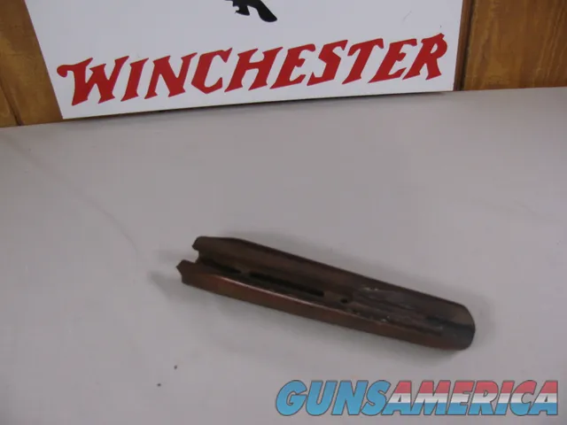 8121 Winchester Model 23 Classic 28 Gauge forearm, has a black inlay, nice wood Img-1