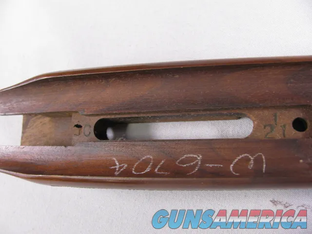 8121 Winchester Model 23 Classic 28 Gauge forearm, has a black inlay, nice wood Img-9