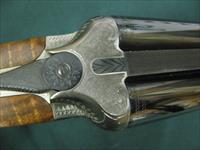 7153 Merkel model 260E 12ga 28bl ic mod Straight grip 1 1/2 x 2 1/2 x14 1/4 5lbs 12 oz scalloped receiver engraved by Herbert Wohlmuth cocking indicators ejectors,side clipped barrels, mfg 2001,2duck/pheaseant deep engraved silver receiver, Img-14
