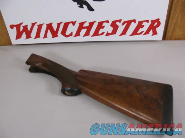 8107  Winchester Model 21 12 Gauge wood stock, woods length is 14 1/2 Img-1