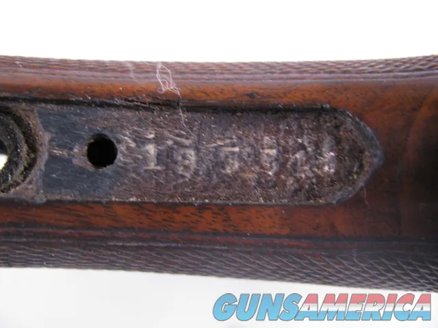 8107  Winchester Model 21 12 Gauge wood stock, woods length is 14 1/2 Img-6