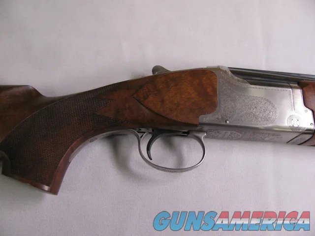 7749 Winchester 101 Pigeon XTR 12 gauge 27 inch barrel 2 3/4 inch chambers skeet, Schnabel forend, OIL FINISHED, correct box, papers and hang tag,complete set, AS NEW IN CASE, MFG FOR EUROPEAN MARKET. Winchester butt pad, AAA+++ very fancy  Img-12