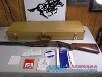 7749 Winchester 101 Pigeon XTR 12 gauge 27 inch barrel 2 3/4 inch chambers skeet, Schnabel forend, OIL FINISHED, correct box, papers and hang tag,complete set, AS NEW IN CASE, MFG FOR EUROPEAN MARKET. Winchester butt pad, AAA+++ very fancy 