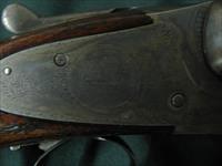 6533 L C Smith 2 E 12 gauge 30 inch barrels 2 3/4 chambers full/full, ejectors, Hunter One Trigger single trigger, lop white line pad 14 1/4,pistol grip horn cap,splinter 6533 L, leg of mutton case and wood cleaning rod, AA + Fancy Tiger St Img-14