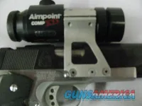 7669 Springfield Armory 1911-A1, 45 Cal, Custom, Muzzle Brake, Aim Point Comp XD