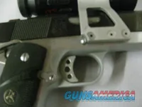 7669 Springfield Armory 1911-A1, 45 Cal, Custom, Muzzle Brake, Aim Point Comp XD