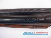 7909   Parker reproduction by Winchester DHE 20 gauge, 26 inch barrels, 2 ¾ chambers, ic/mod, fixed chokes, straight grip,  S