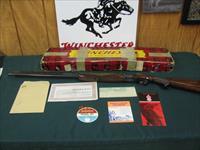  7086 Winchester 101 field 410 gauge 28 inch barrels skeet/skeet, 2 brass beads 1969mfg.box is serialized to shotgun, all papers, hang tag, pistol grip, vent rib ejectors, one of the early good ones,Winchester butt plate, test fired only. Img-1