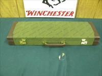 6792 Winchester 101 or 23 case, NEW OLD STOCK WITH KEYS, NEVER A GUN IN IT. will take 26  inch barrels. Img-1