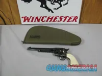 7509 Cimarron Uberti P SAA Cowboy 44 WCF 7 1/2 inch barrel, faux ivory grips, blue and case frame, single action,like new 99%. --210 602 6360--