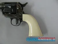 7509 Cimarron Uberti P SAA Cowboy 44 WCF 7 1/2 inch barrel, faux ivory grips, blue and case frame, single action,like new 99%. --210 602 6360--