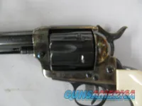 7509 Cimarron Uberti P SAA Cowboy 44 WCF 7 1/2 inch barrel, faux ivory grips, blue and case frame, single action,like new 99%. --210 602 6360--