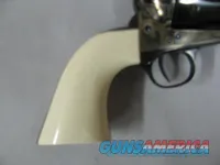 7509 Cimarron Uberti P SAA Cowboy 44 WCF 7 1/2 inch barrel, faux ivory grips, blue and case frame, single action,like new 99%. --210 602 6360--