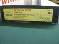 6937 Winchester 101 Field 410 gauge 28 inch barrels, skeet/skeet,NEW IN BOX,ejectors, pistol grip with cap, all original, Winchester butt plate, papers, pamphlets, instruction sheet, warranty card,Winchester box is serialized to the gun, no Img-2