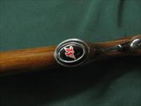 6583 Winchester 101 Field skeet set 28 inch barrels, 20 gauge 410 gauge 28 gauge, 28 inch barrels, 96%,RED W on pistol grip, Browning 3 barrel case, Winchester butt plate, front brass bead, bores brite/shiney,opens closes tite.very nice set Img-15