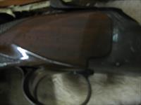 6547 Winchester 101 Skeet Set 20 gauge 28 gauge, 410 gauge, 28 inch barrels, skeet chokes, repaired forend on 410 gauge, numerous small marks on stock and forends.14 1/4 Pachmyer pad. Browning 3 barrel case.  Img-6