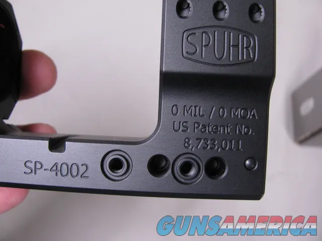 7874  ISMS SPUHR Scope Mount- 34MM Rifle Scope Mount, SP-4002, Like new in  Img-6
