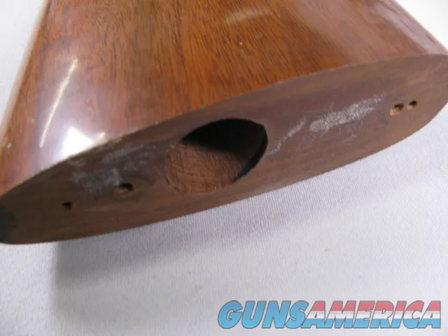 8113  Winchester Model 23 Light Duck 20 gauge stock, round knob, wood measures 15 , no pad/plate, nice clean wood Img-2