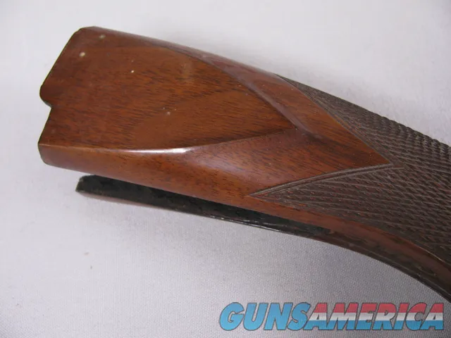 8113  Winchester Model 23 Light Duck 20 gauge stock, round knob, wood measures 15 , no pad/plate, nice clean wood Img-4