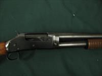 6685 Winchester 1897 12 gauge 30 inch barrel full old hard Whiteline pad lop 14 all original, action tite, bore brite shiny s/n 99673x .excellant condition. Img-9