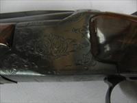 7585 Winchester 101 20 gauge 26 inch barrels skeet/skeet pistol grip with cap, vent rib ejectors, opens closes tite, bore is brite/shiny, butt pad, lop 14, 96% condition. AA+dark figured walnut.--210 602 6360-- Img-4