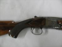 7585 Winchester 101 20 gauge 26 inch barrels skeet/skeet pistol grip with cap, vent rib ejectors, opens closes tite, bore is brite/shiny, butt pad, lop 14, 96% condition. AA+dark figured walnut.--210 602 6360-- Img-9