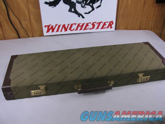 8752  Winchester 101 Quail Special Hard trunk style case, Will hold up to 28” 