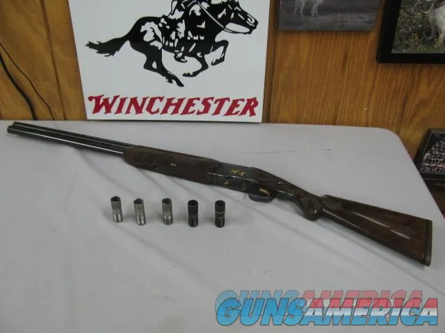 7549 Winchester 101 SUPER PIGEON 12 gauge cycl  sk  ltmod  imod xfull 7 GOLD IMAGES, 2 gold ducks left, gold bird dog&3 gold birds right side, GOLD PIGEON ON BOTTOM OF RECEIVER, GOLD SUPER PIGEON OVAL, all original 99% condition, AS NEW,  Img-1