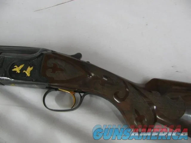 7549 Winchester 101 SUPER PIGEON 12 gauge cycl  sk  ltmod  imod xfull 7 GOLD IMAGES, 2 gold ducks left, gold bird dog&3 gold birds right side, GOLD PIGEON ON BOTTOM OF RECEIVER, GOLD SUPER PIGEON OVAL, all original 99% condition, AS NEW,  Img-3