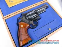 7943  Smith and Wesson  25-5, 45 Long Colt, Goncalo Alves Grips, Blue Finis