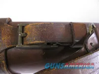 7936  Leather ShotgunRifle case. Really nice divided leather case. One of 