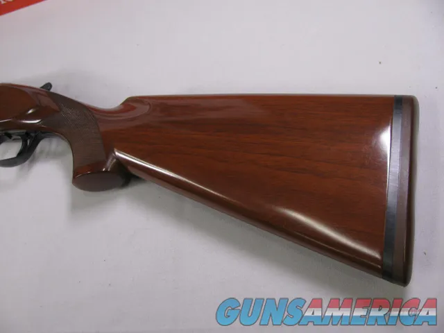 7762 Winchester 101 LIGHTWEIGHT 12 gauge 27 inch barrels, 6 winchokes, 2 pouches, wrench, complete set of Winchester papersHANG TAG, box is serialized to the shotgun, A+ Fancy Walnut, Pheasant, Quail, Woodcock coin silver engraved receiver Img-3