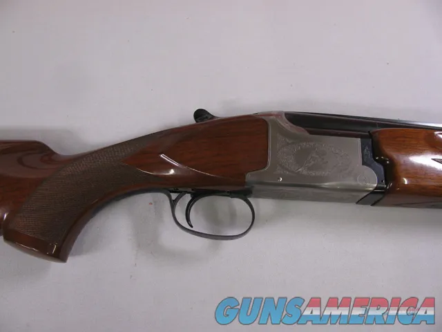 7762 Winchester 101 LIGHTWEIGHT 12 gauge 27 inch barrels, 6 winchokes, 2 pouches, wrench, complete set of Winchester papersHANG TAG, box is serialized to the shotgun, A+ Fancy Walnut, Pheasant, Quail, Woodcock coin silver engraved receiver Img-11