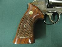 7105 Smith Wesson 25-5 45 LONG COLT 6 inch barrel,square N frame wide serrated target trigger,wide hammer,red ramp site,adjustable rear,Goncalo target grips/medallions,mfg 1979, wood presentation box and tools, all papers, box of ammo from  Img-10