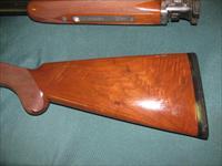 7197 Winchester 101 Pigeon XTR LIGHTWEIGHT 20 gauge 3 inch chambers, 3 winchokes, ic mod full wrench pouch, keys, correct Winchester case, round knob, butt pad 98% condition,AA++fancy walnut,vent rib ejectors, snipe/quail engraved coin silv Img-5