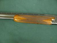 7315 Browning Superposed Belgium 28 gauge 26 inch barrels skeet/skeet, round knob long tang. FIRST YEAR OF PRODUCTION FOR 28 GAUGE. 99% condition,front white bead, SERIAL # 0F18X,correct Browning Butt plate, lever to the right, 99% and firs Img-4