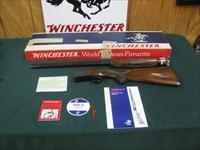 7275 Winchester 101 field 20 gauge 28 inch barrels  NEW UNFIRED IN CORRECT BOX,hang tag,papers,skeet/skeet, pistol grip with cap, Winchester butt plate ejectors, single front brass bead. A+++walnut. none finer time capsule survivor, from T Img-1