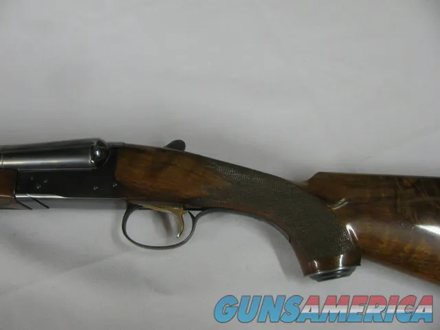7703 Winchester 23 HEAVY DUCK 12 gauge 30 inch barrel mod/mod, pistol grip with cap, solid rib,white front bead, Decelerator pad 14 3/8 lop, AAA++fancy figured walnut, ejectors,single select trigger,HEAVY DUCK  on bottom of receiver in gold Img-3