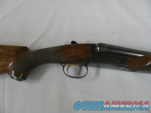 7703 Winchester 23 HEAVY DUCK 12 gauge 30 inch barrel mod/mod, pistol grip with cap, solid rib,white front bead, Decelerator pad 14 3/8 lop, AAA++fancy figured walnut, ejectors,single select trigger,HEAVY DUCK  on bottom of receiver in gold Img-6