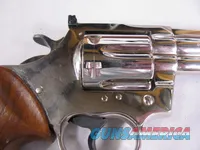7952  Colt Trooper MKIII, 357 MAG, Nickle Finish, Walnut Grips, 8 Barrel, 