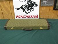6922  Winchester 101 Pigeon Lightweight 28 gauge 28 inch barrels,ic/mod,Quail/Snipe coin silver engraved receiver,baby frame, round knob,Winchester butt pad, Winchester case,ejectors, vent rib, single select trigger,96% condition, AAA Fancy Img-1