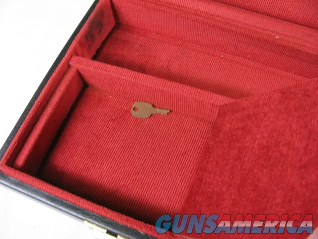 7956  Winchester Shotgun case with red interior, Has a key and Original Box Img-9
