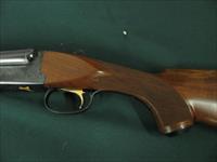 6514 Winchester 23 Classic 20 gauge 2 3/4 & 3inch chambers, ic/mod, pistol grip, vent rib ejectors, all original 99.9% AA++Fancy Walnut. Gold raised relief pheasant on bottom of receiver.Ebony insert in forend, bores brite/shiny opens close Img-3