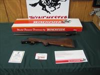 6701 Winchester 23 Classic 410 gauge 26 barrels, mod/full, pistol grip with cap, vent rib, single select trigger, ejectors, Winchester butt pad, CORRECT WINCHESTER BOX HANG TAG/PAPERS,--GOLD RAISED RELIEF QUAIL bottom receiver, never shot,  Img-1